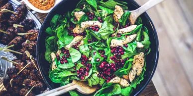 Fresh vegetarian and vegan options served at an Indian cuisine restaurant, perfect for guests seeking healthy Indian food delivery and Indian takeaway.